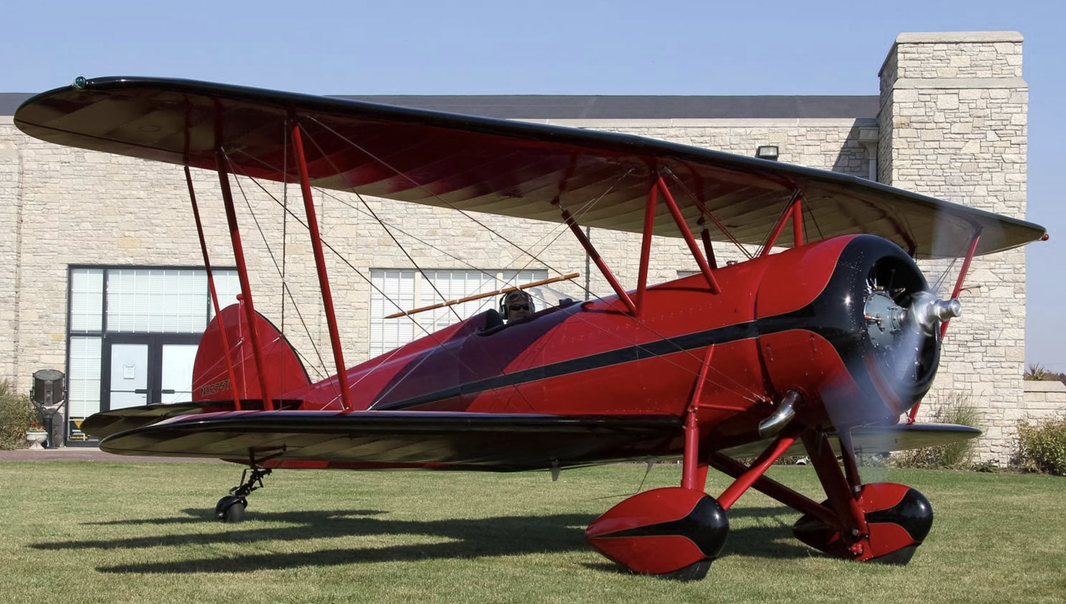 Waco 10T biplane