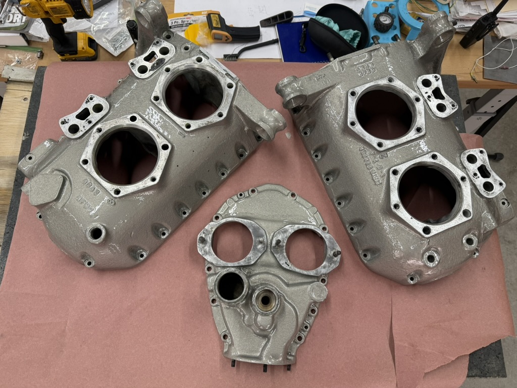 Crank case and accessory case, overhauled